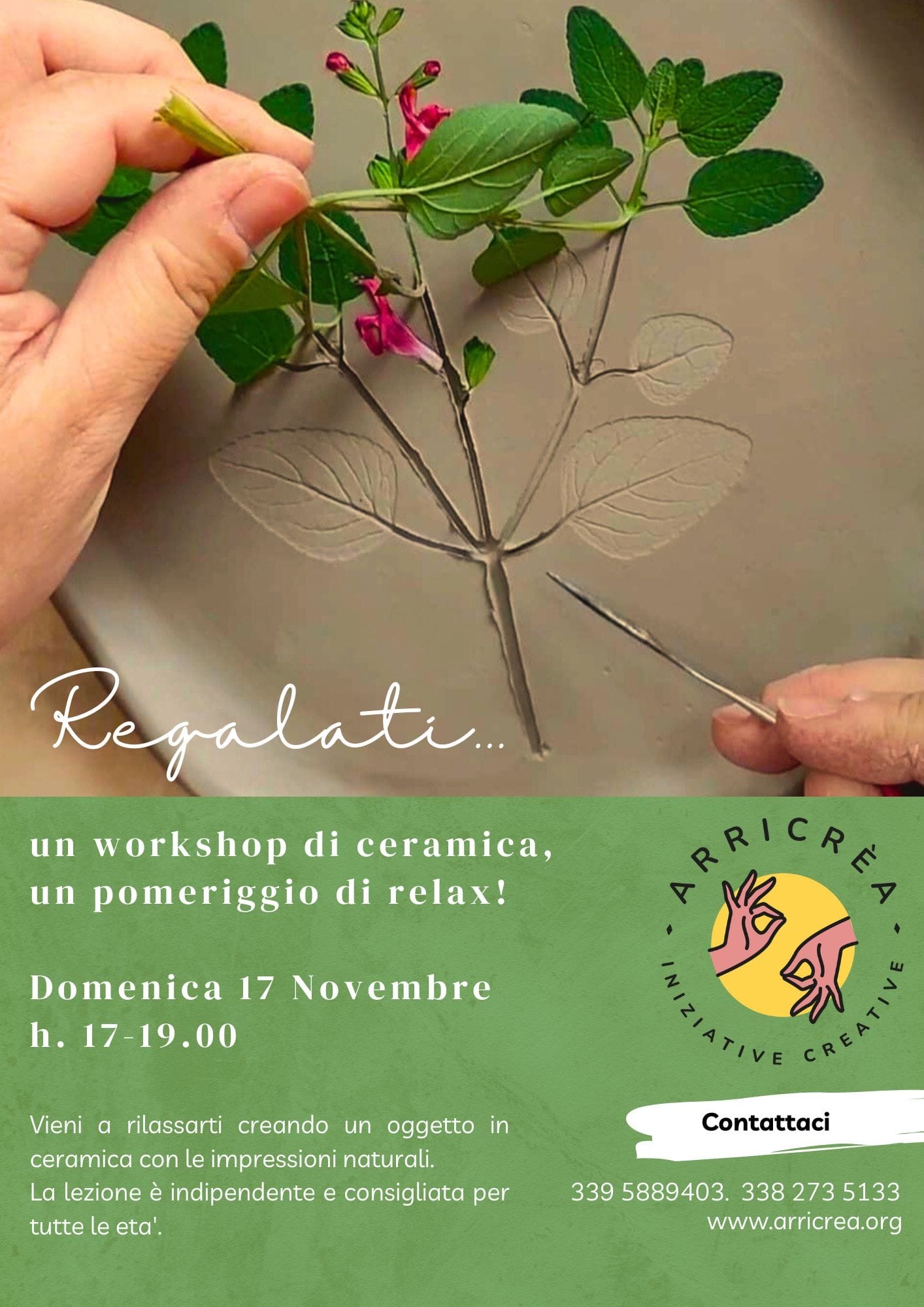 2024/11/17- Ceramica: impressioni botaniche