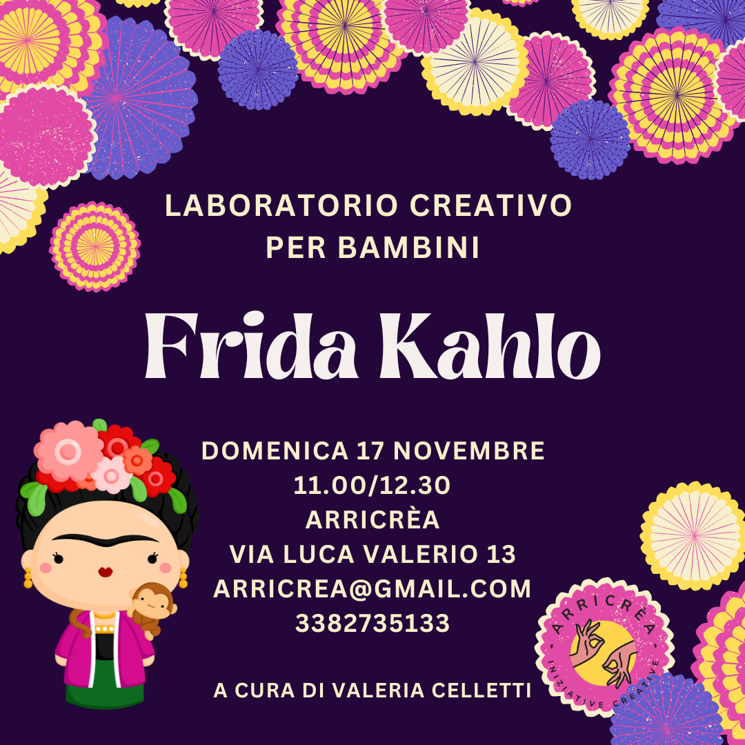 2024/11/17 – Lab pittura Frida Kahlo