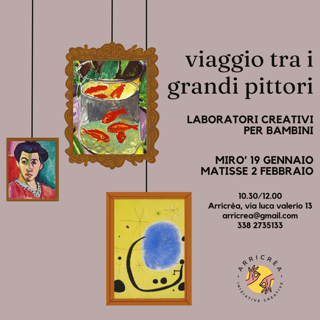 2025/01/19 – I Grandi pittori: Mirò e Matisse