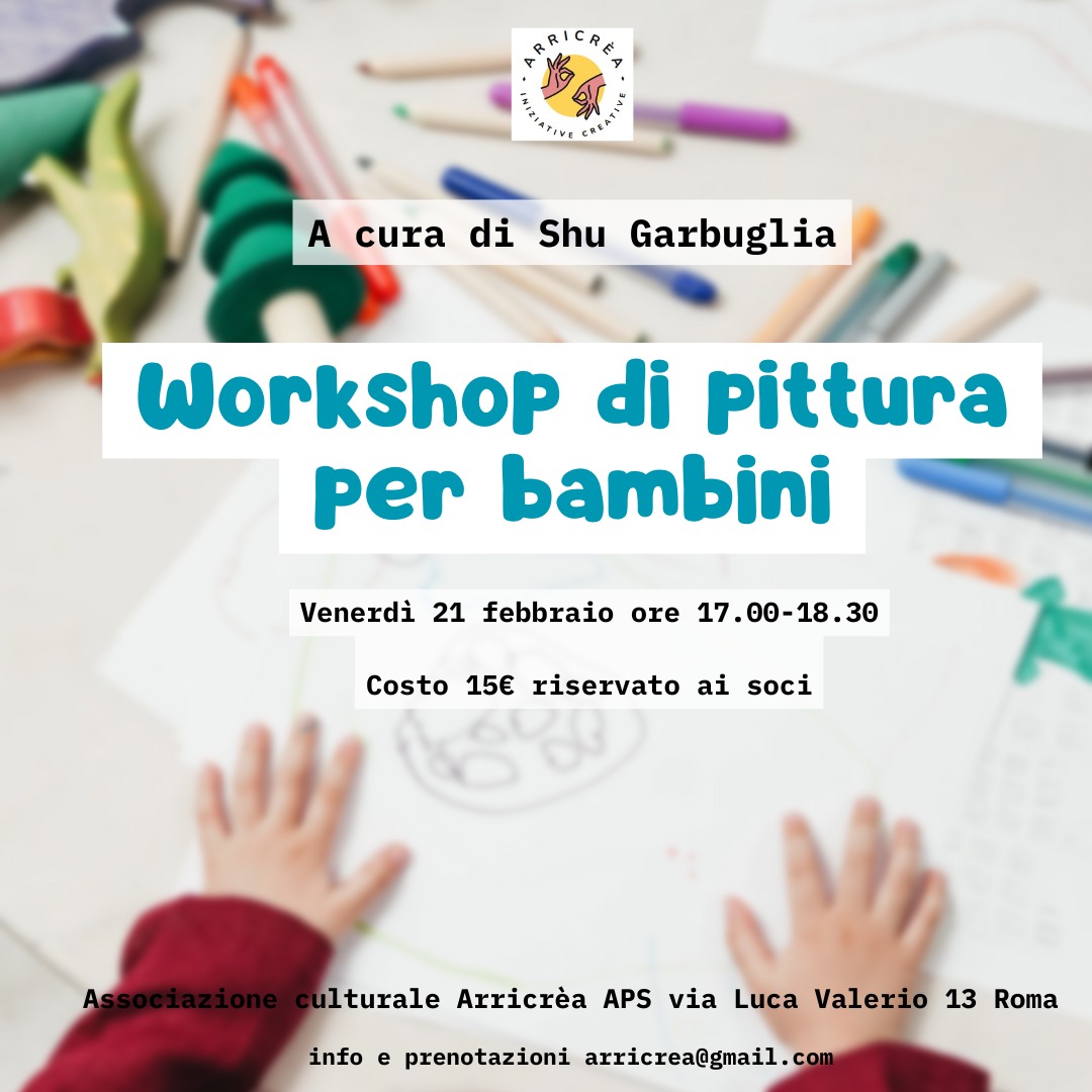 2025/02/21 – Laboratorio di Pittura per Bambini: Carnevale